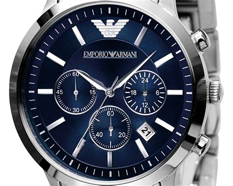 armani gents chronograph watch.